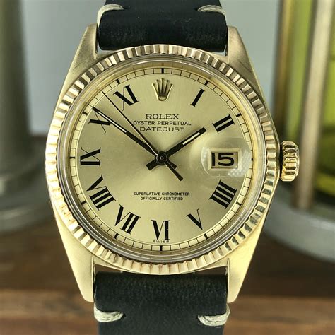 the vintage rolex datejust